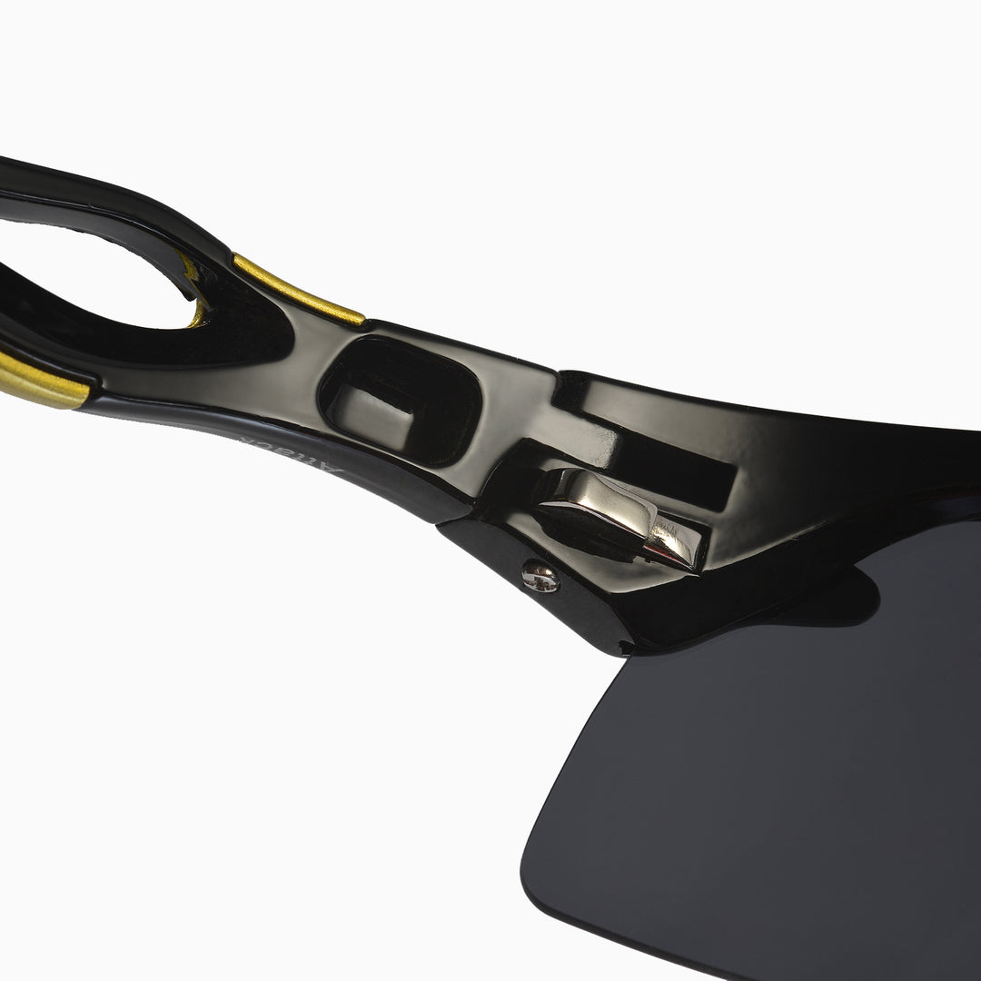 Walleva WSG002 Polarized Sport Sunglasses — Titanium