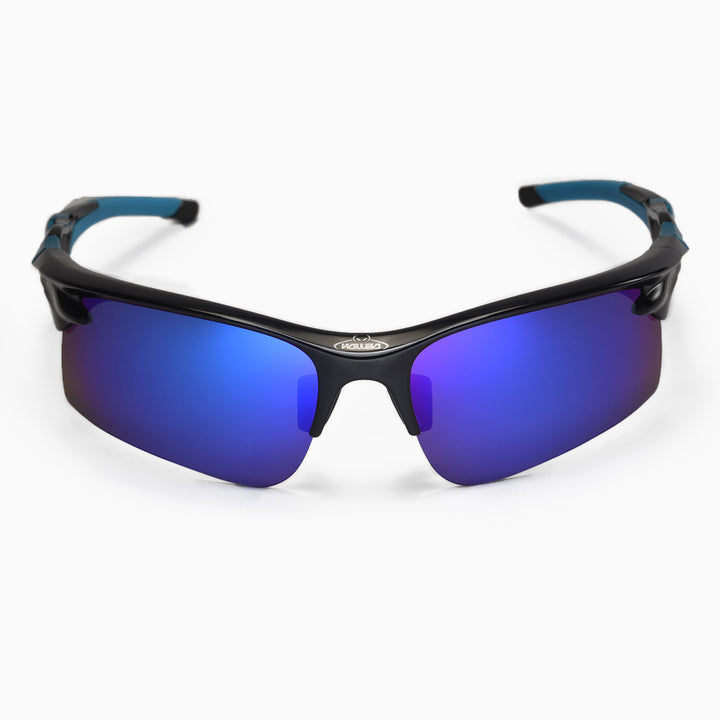 Walleva WSG002 Polarized Sport Sunglasses — Ice Blue