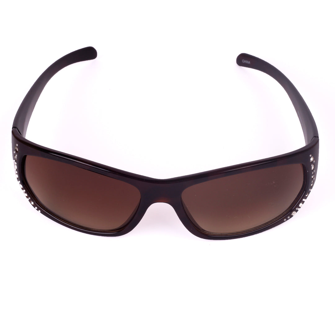 Walleva WSG006 Sport Sunglasses — Gradient Brown