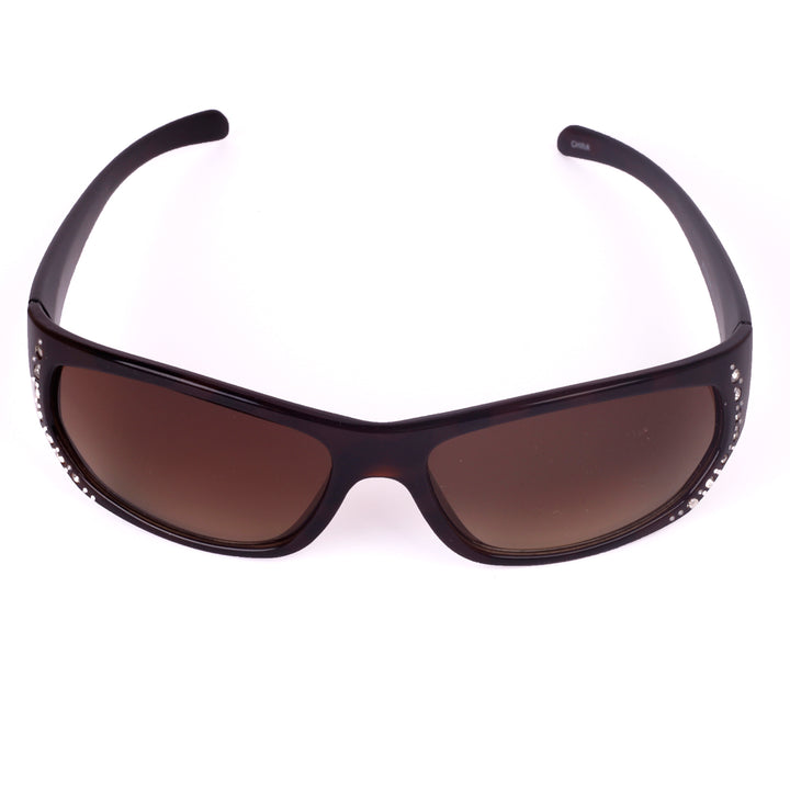 Walleva WSG006 Sport Sunglasses — Gradient Brown
