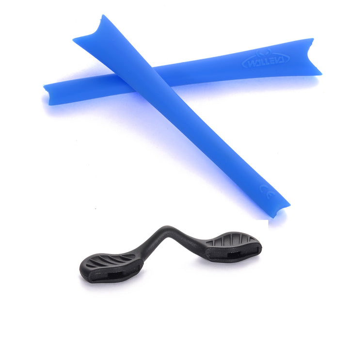 Blue earsocks + black nose pads