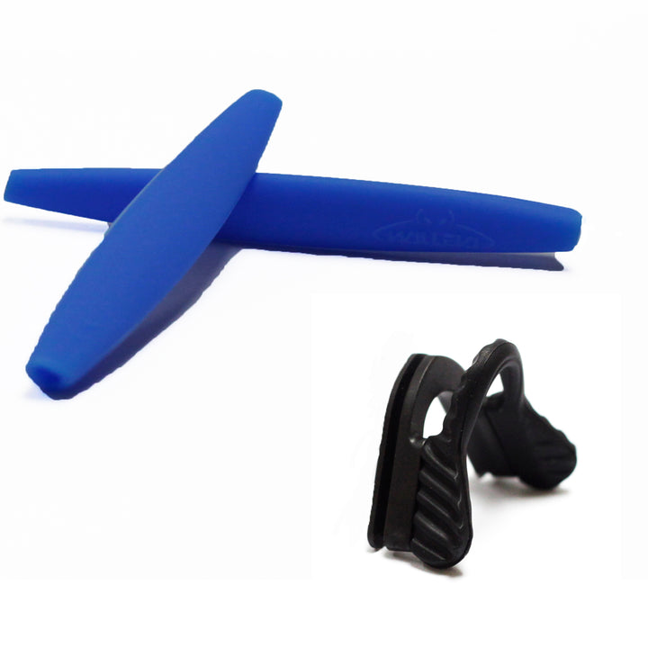 Blue earsocks + black nose pads