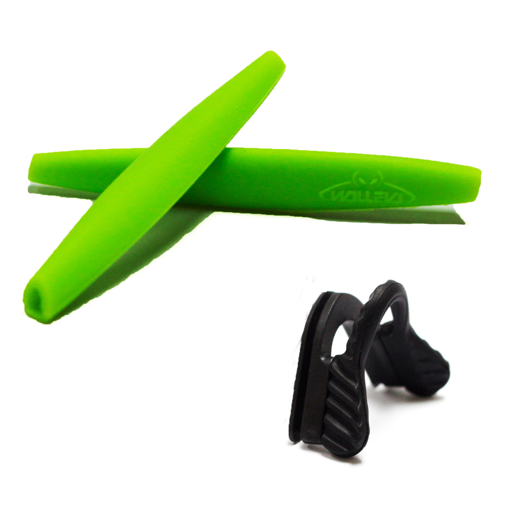 Green earsocks + black nose pads