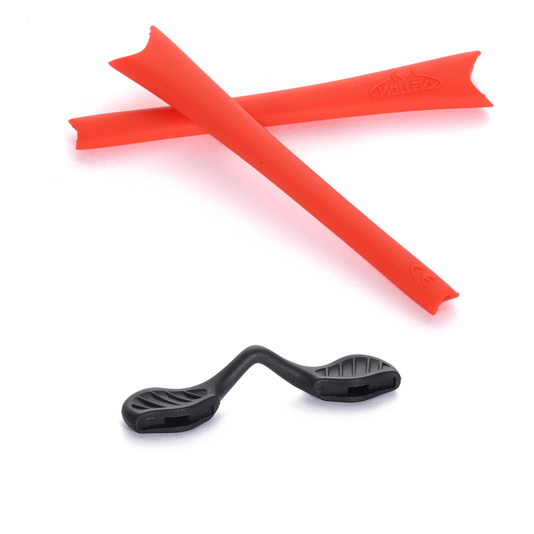 Red earsocks + black nose pads