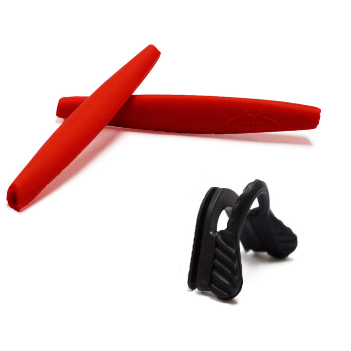 Red earsocks + black nose pads