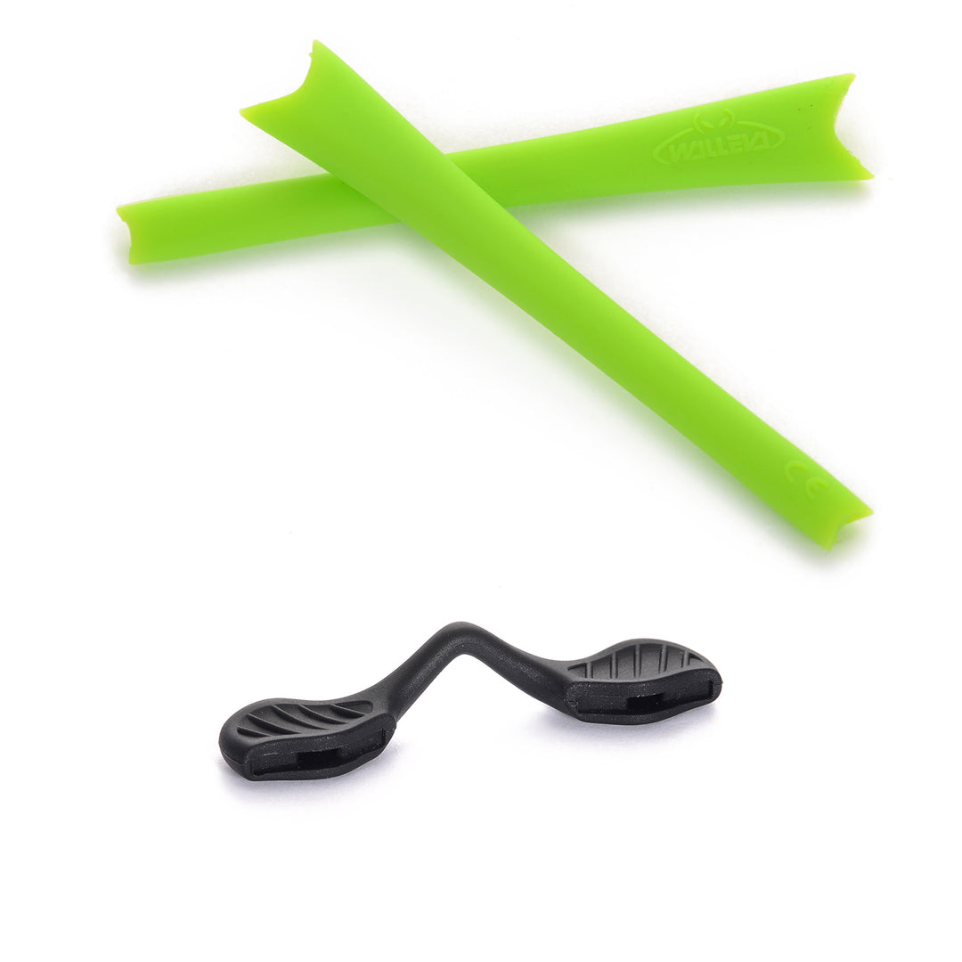 Green earsocks + black nose pads