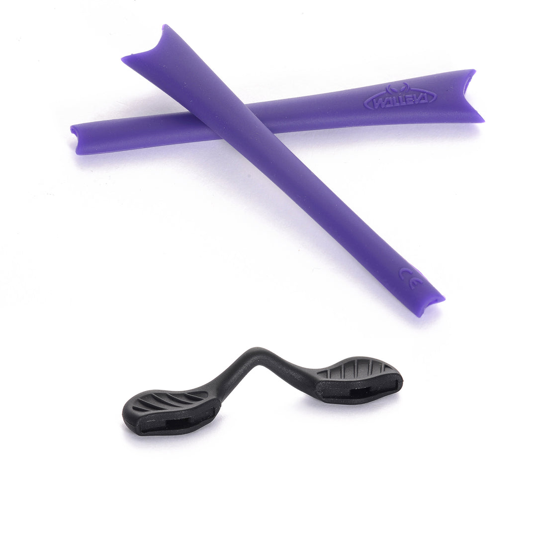 Purple earsocks + black nose pads