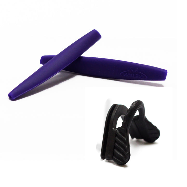 Purple earsocks + black nose pads