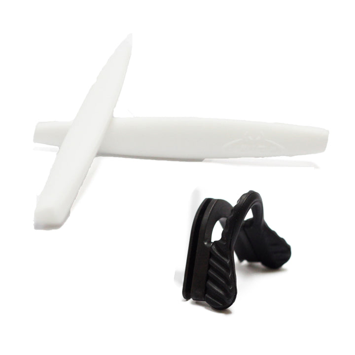 White earsocks + black nose pads