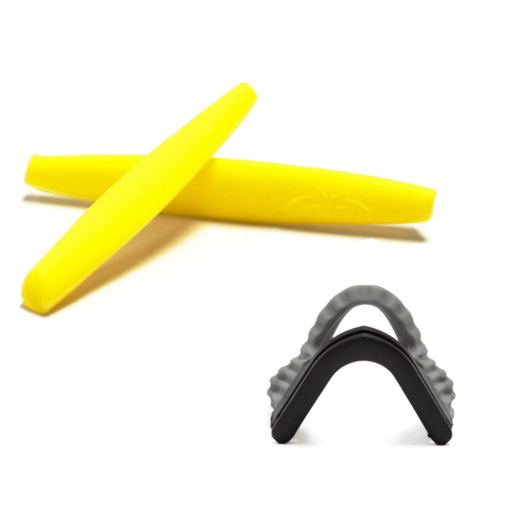 Yellow earsocks + grey nose pads