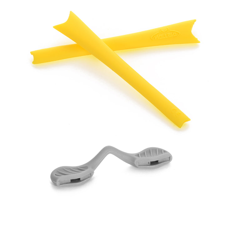 Yellow earsocks + grey nose pads