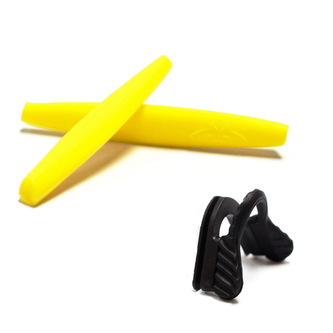 Yellow earsocks + black nose pads