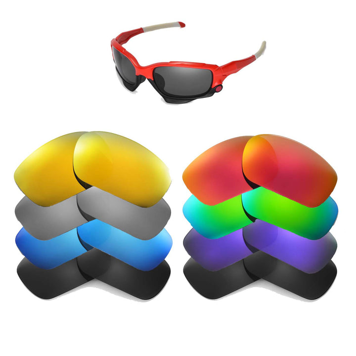 Walleva Replacement Lenses for Oakley Jawbone