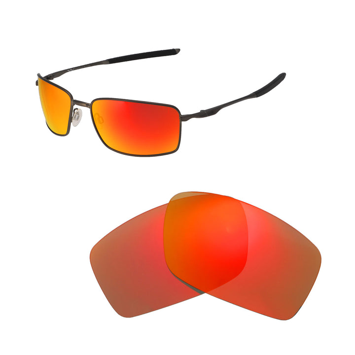 Fire Red Non-Polarized