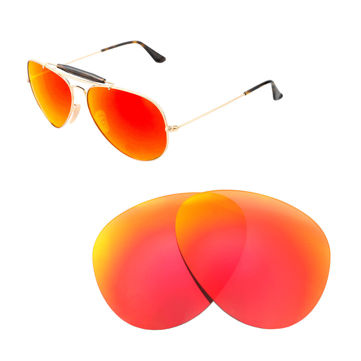 Fire Red Polarized