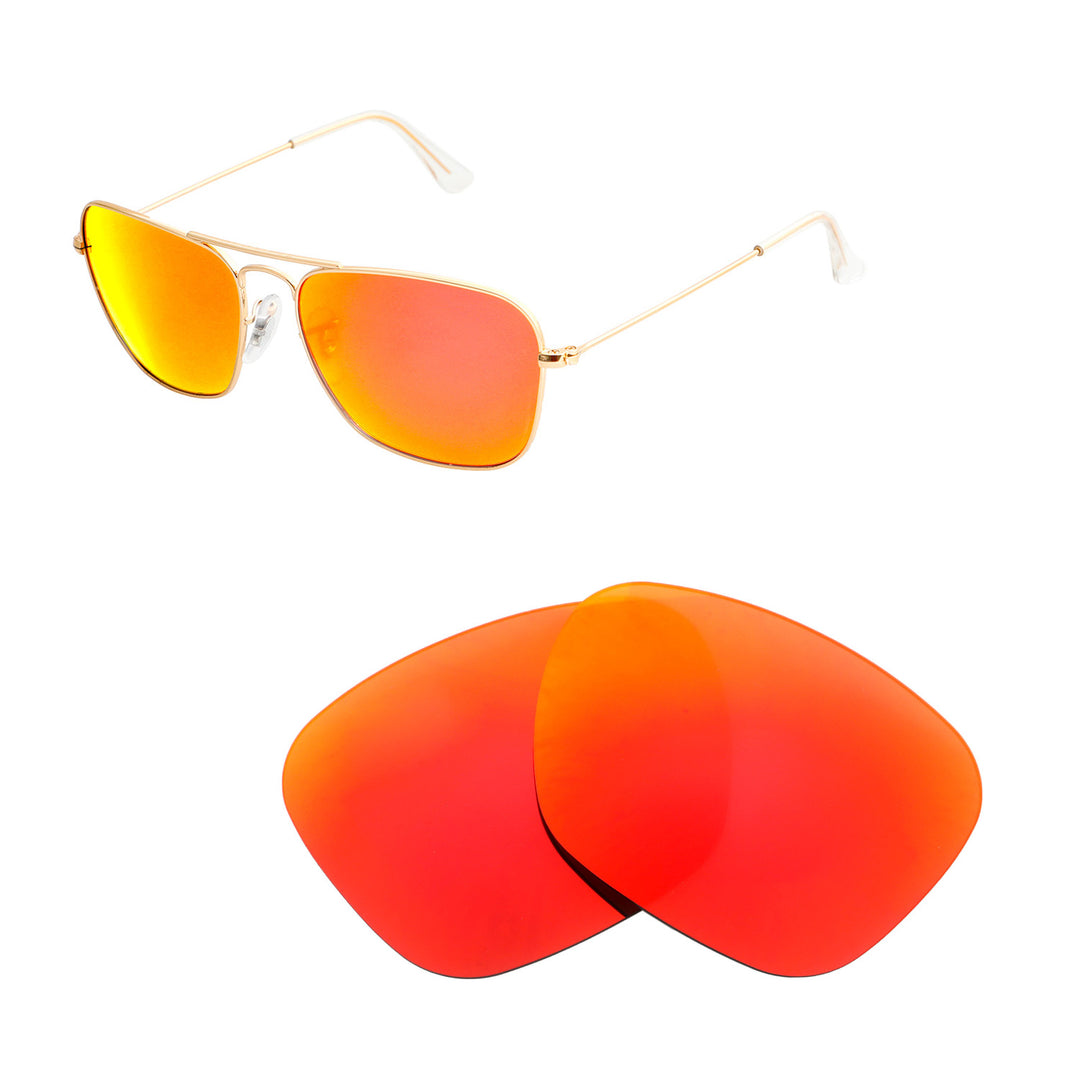 Fire Red Polarized