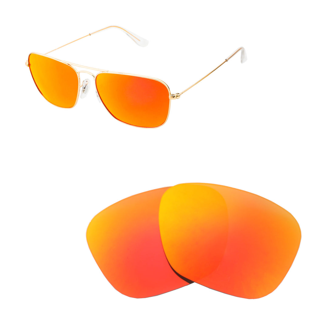 Fire Red Polarized