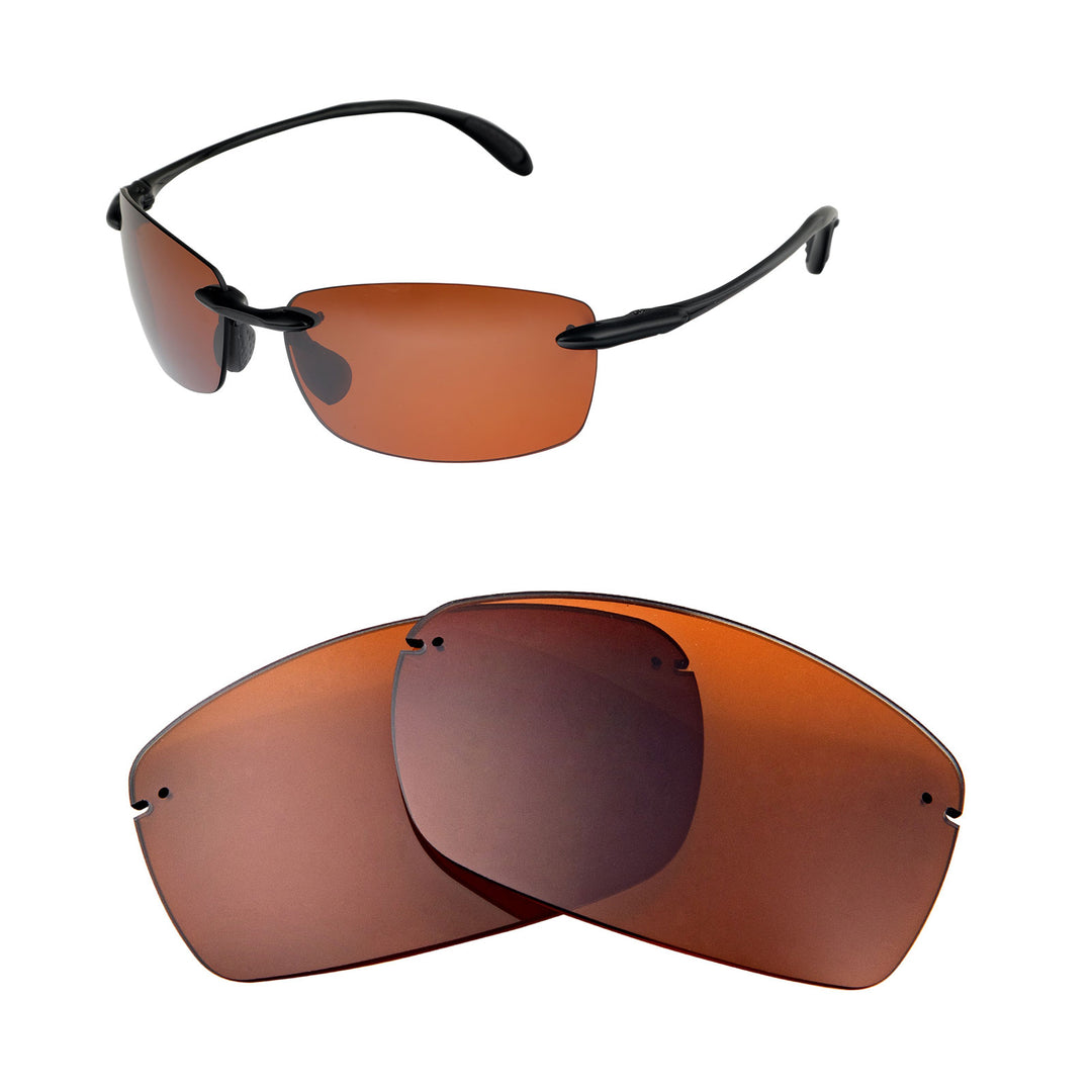 Brown Mr. Shield Polarized