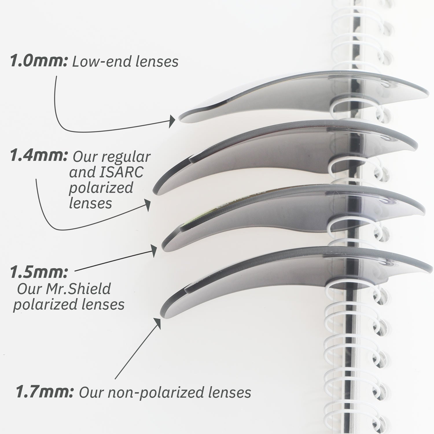 Walleva Replacement Lenses for Oakley Siphon (OO9429 Series