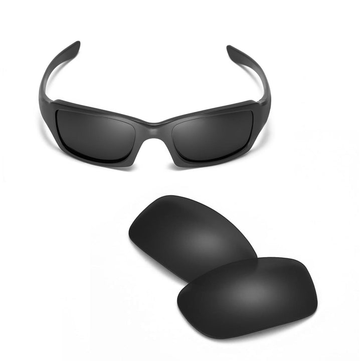 Black Mr. Shield Polarized