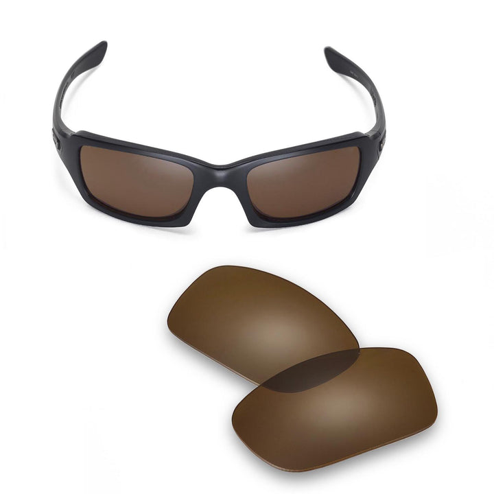 Brown Mr. Shield Polarized