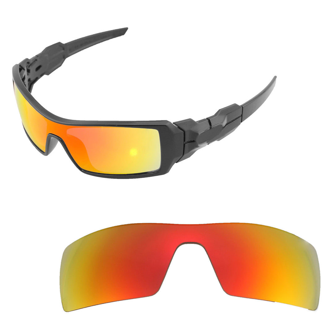 Fire Red Mr. Shield Polarized