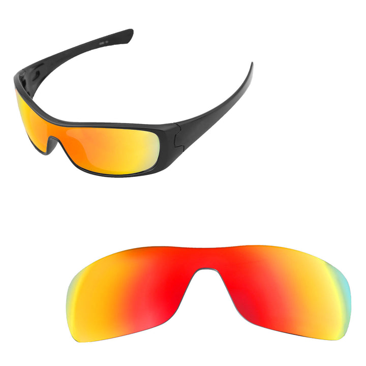 Fire Red Mr. Shield Polarized