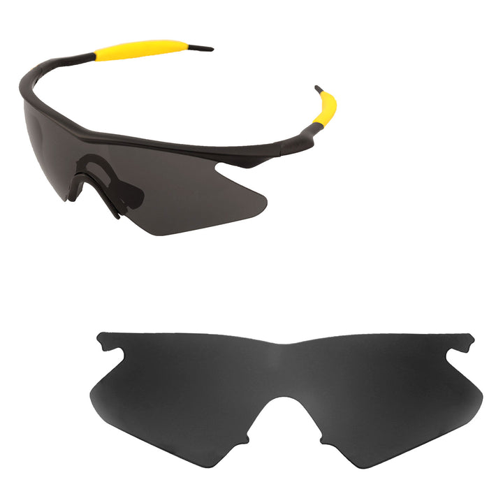 Black Mr. Shield Polarized