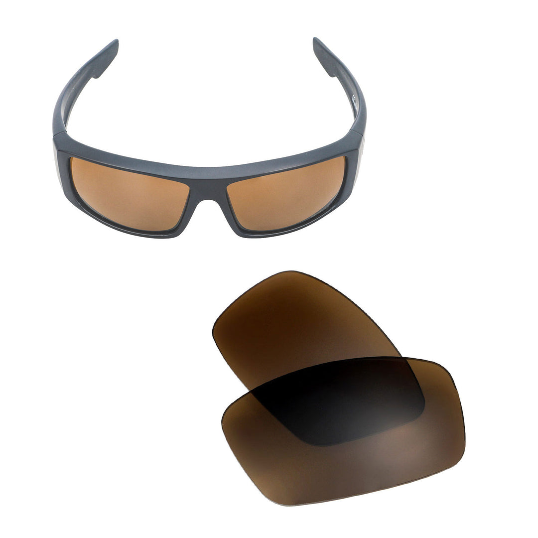 Brown Mr. Shield Polarized