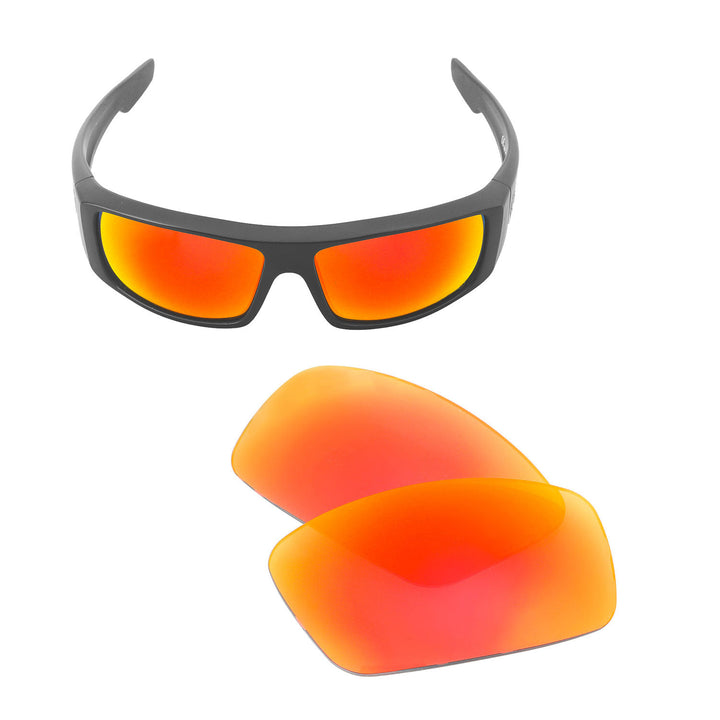 Fire Red Mr. Shield Polarized