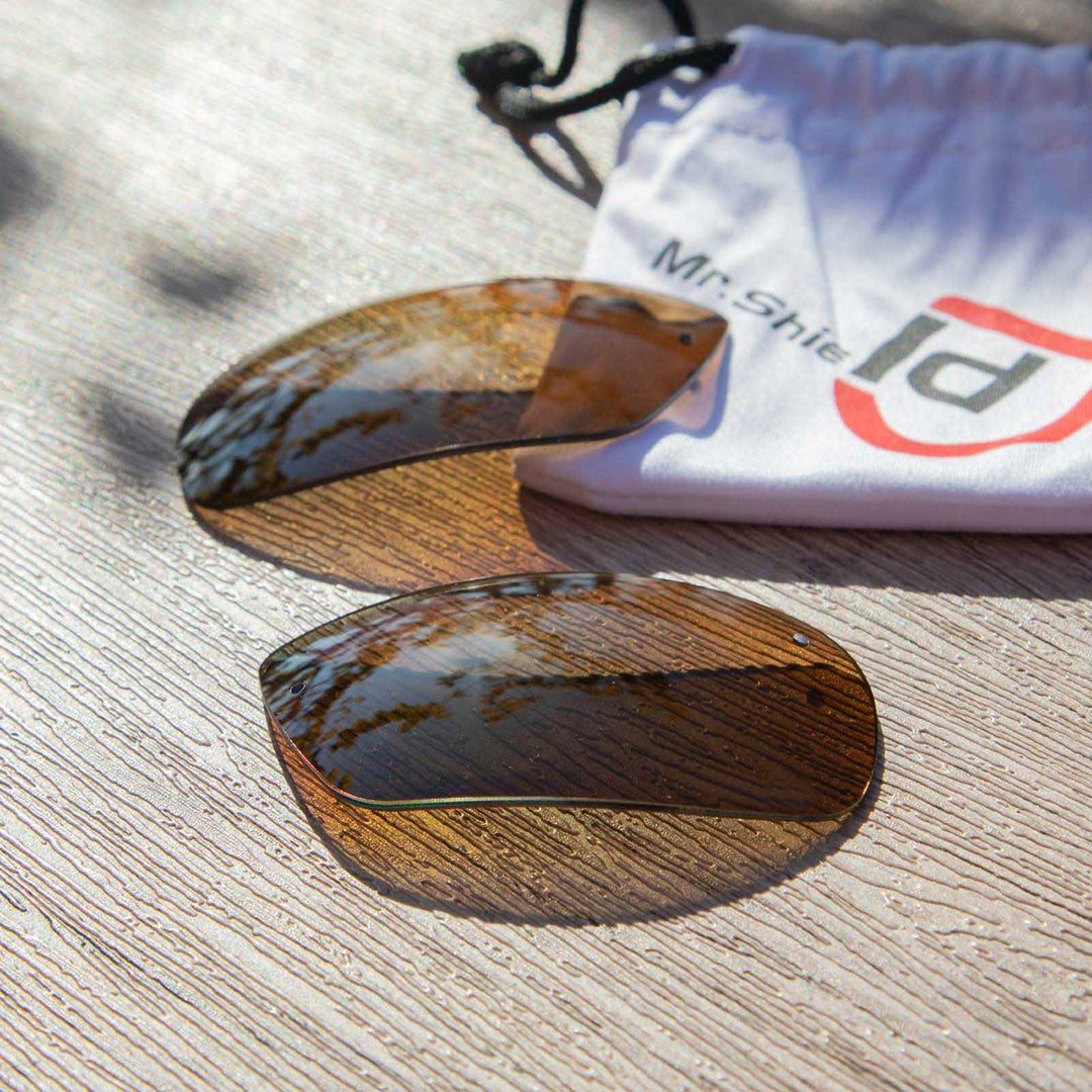 Brown Mr. Shield Polarized