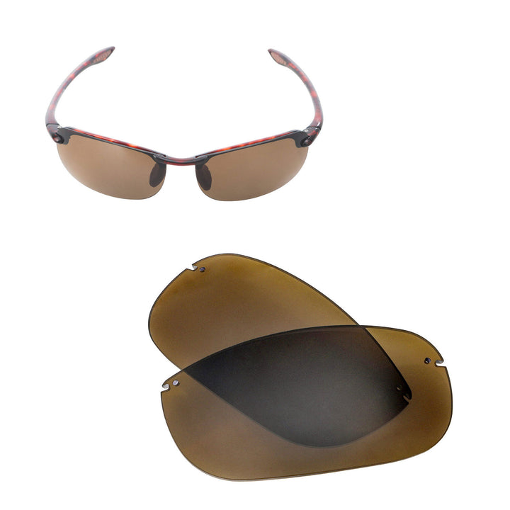 Brown Mr. Shield Polarized
