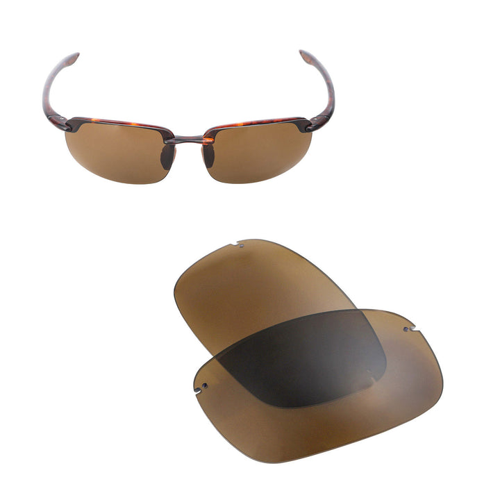 Brown Mr. Shield Polarized