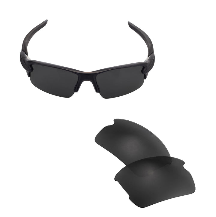 Black Mr. Shield Polarized