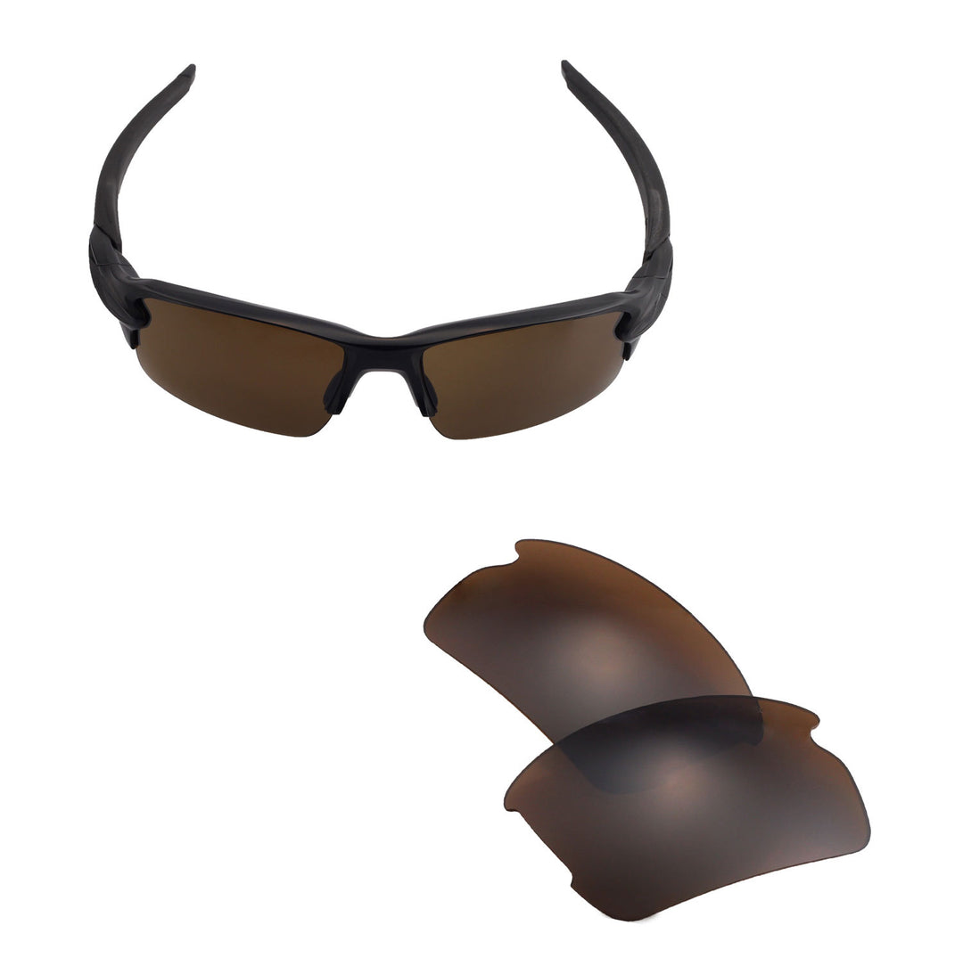 Brown Mr. Shield Polarized