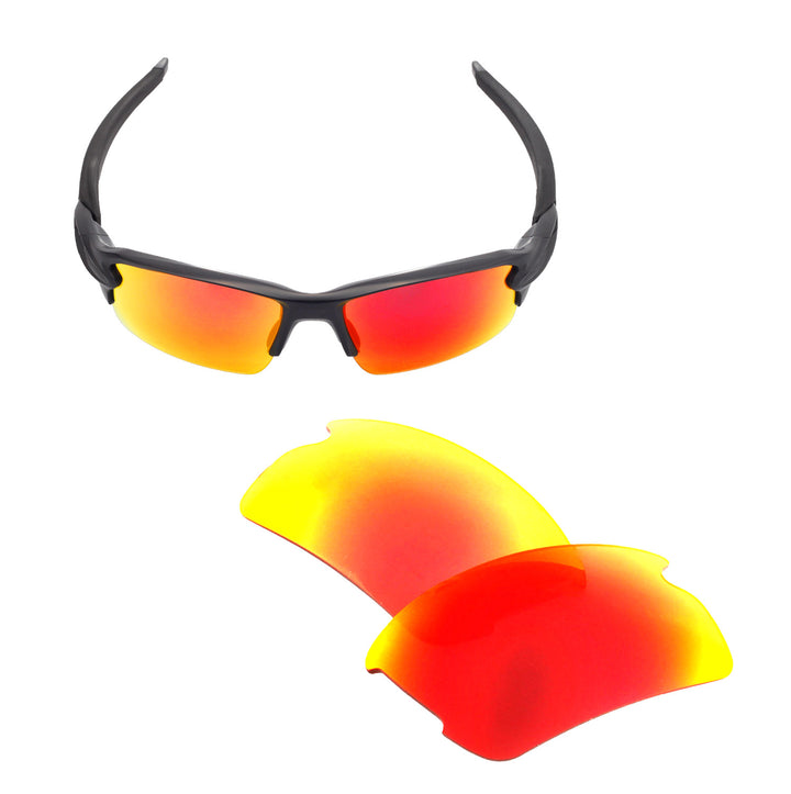Fire Red Mr. Shield Polarized