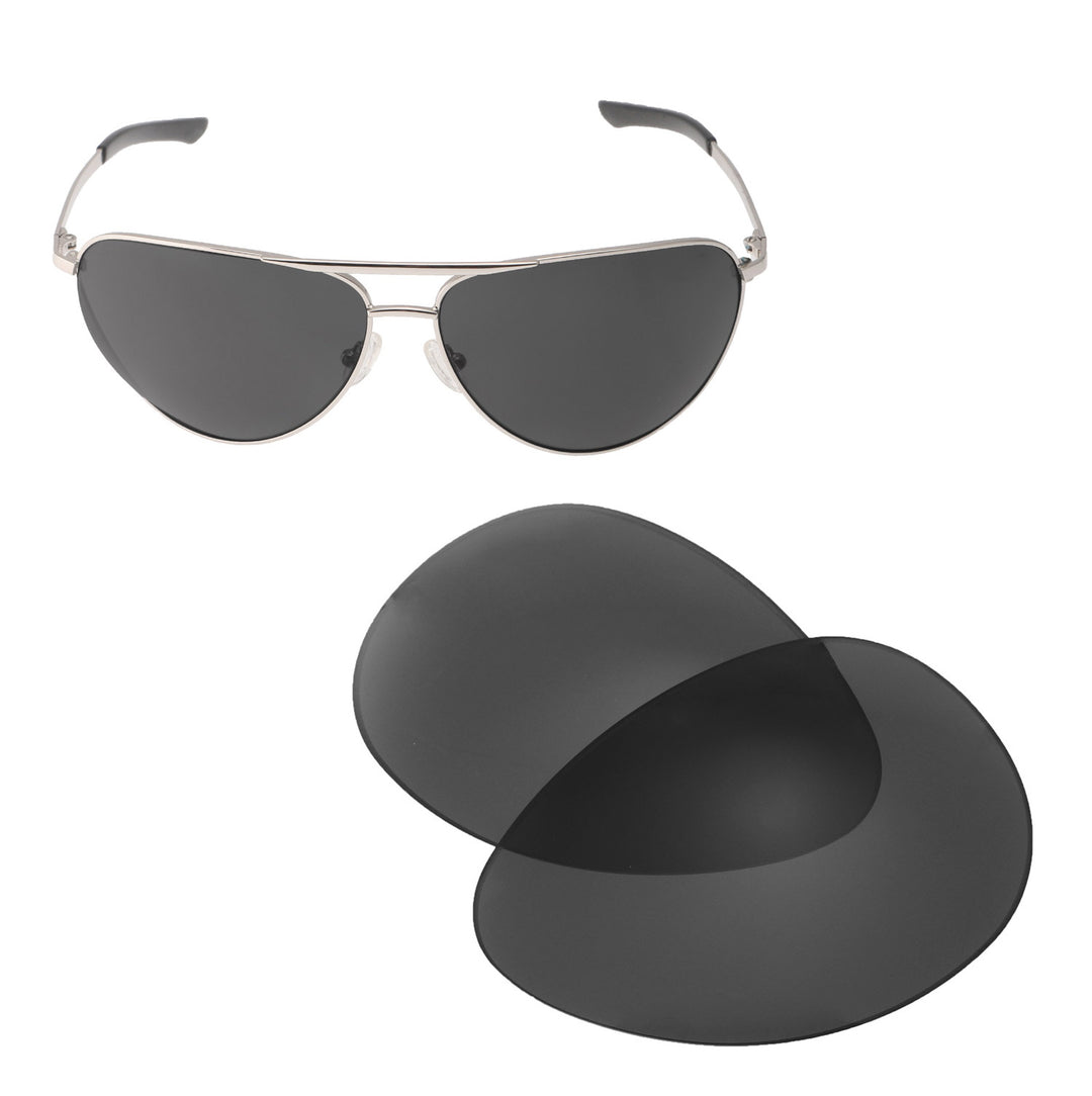 Black Mr. Shield Polarized