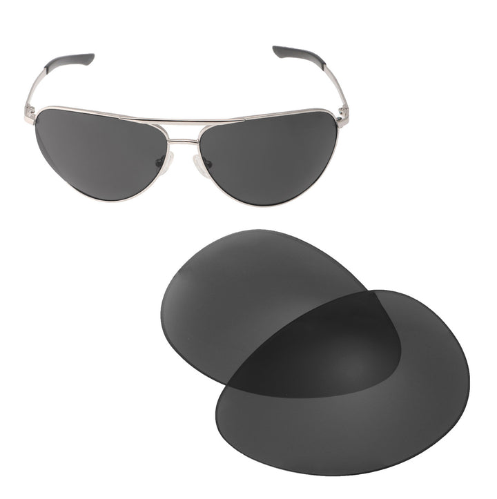 Black Mr. Shield Polarized