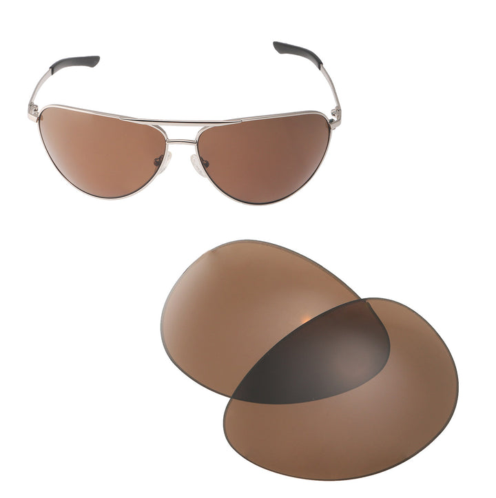 Brown Mr. Shield Polarized