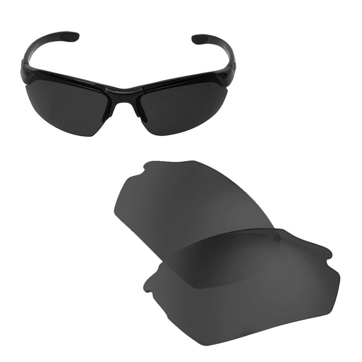 Black Mr. Shield Polarized