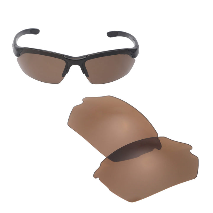 Brown Mr. Shield Polarized