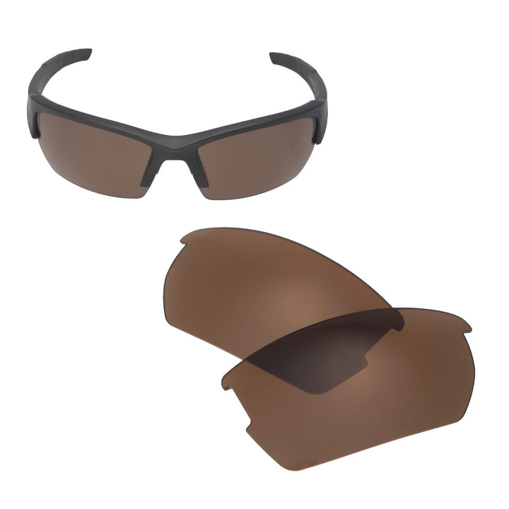 Brown Mr. Shield Polarized
