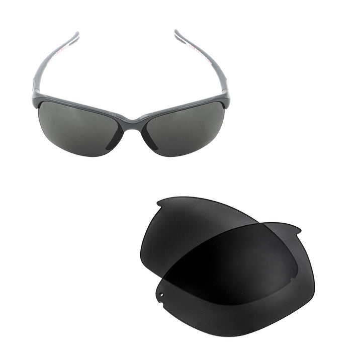 Black Mr. Shield Polarized