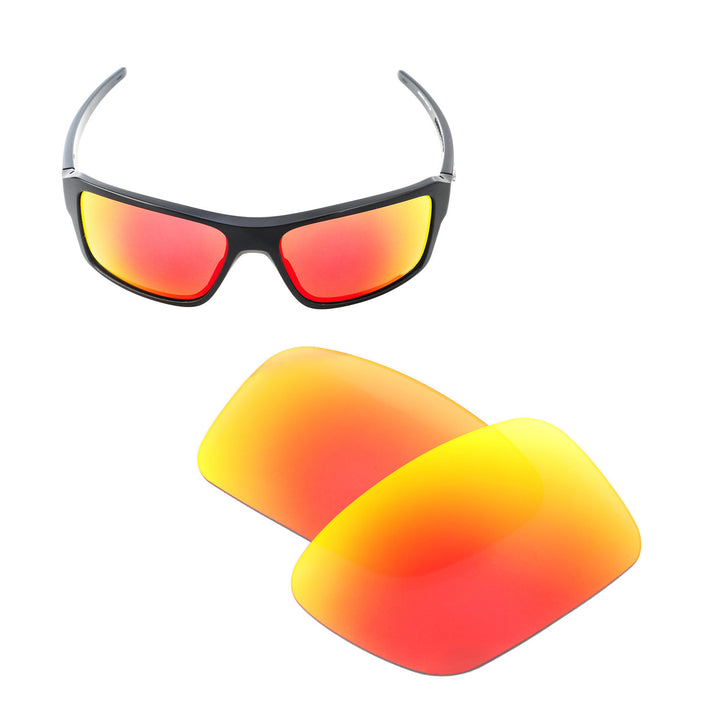 Fire Red Mr. Shield Polarized