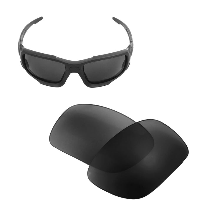 Black Mr. Shield Polarized