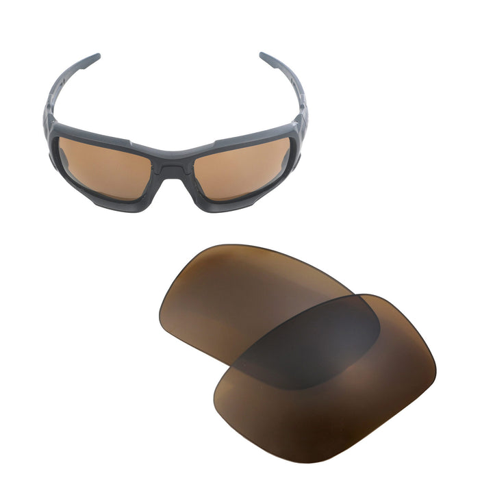 Brown Mr. Shield Polarized