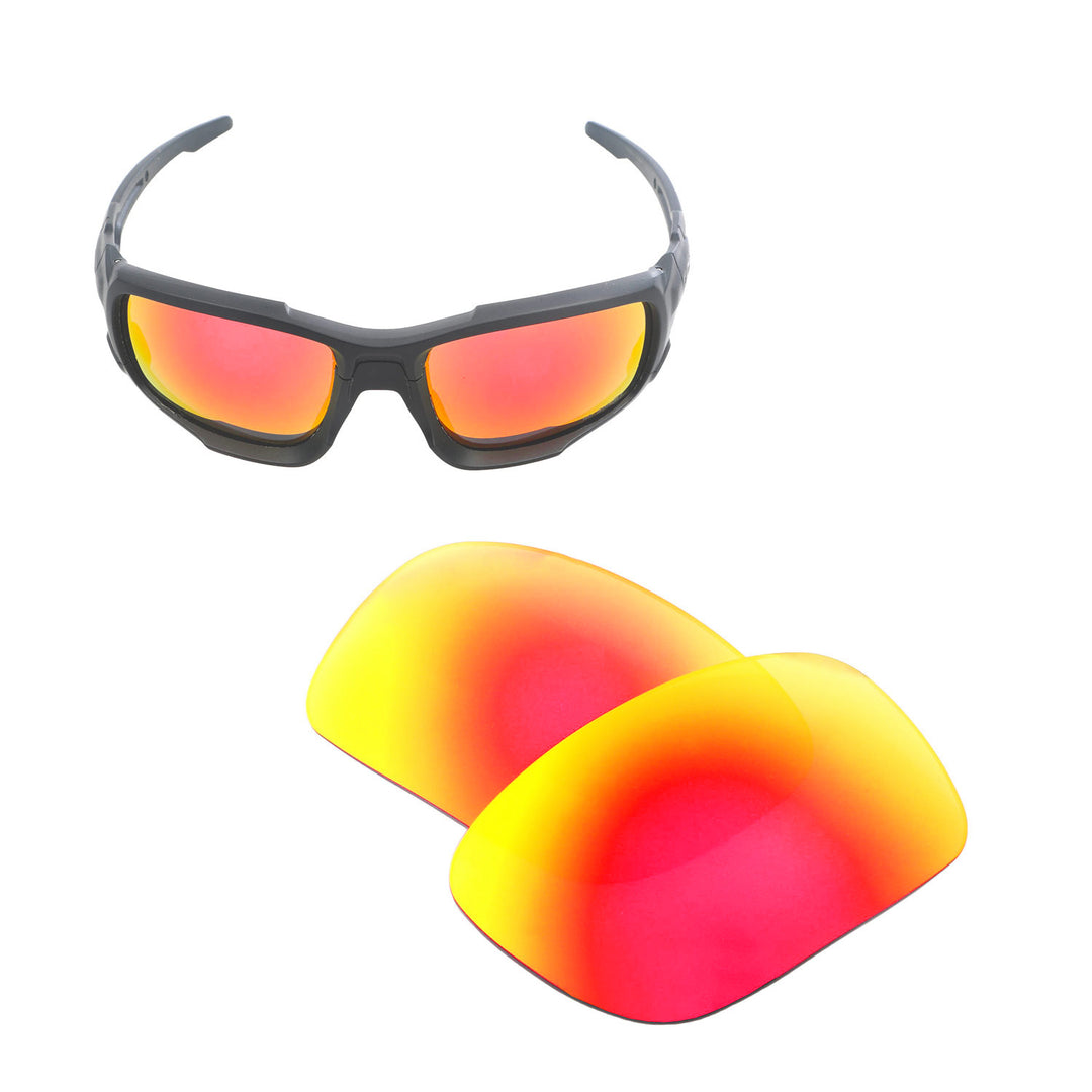 Fire Red Mr. Shield Polarized