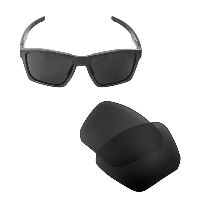 Black Mr. Shield Polarized