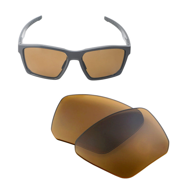 Brown Mr. Shield Polarized