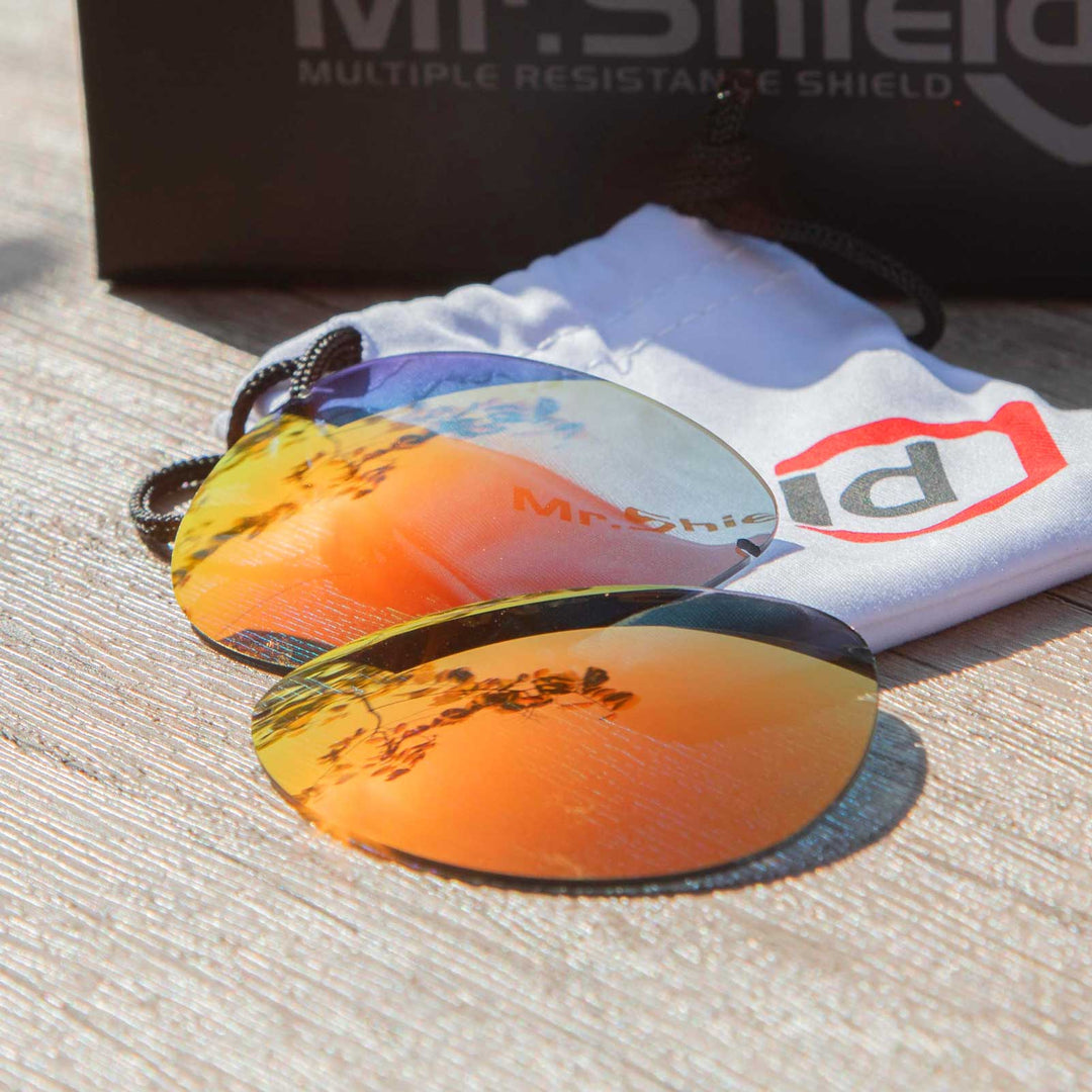 Fire Red Mr. Shield Polarized